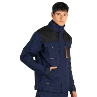 HAMMER STRETCH JACKET, Arbeitsjacke mit Elasthan, Blau