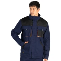 HAMMER STRETCH JACKET, Arbeitsjacke mit Elasthan, Blau