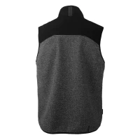 PANTHER GREY VEST, softshell bodywarmer, black
