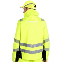 HI-VIZ JACKET, Winter-Sicherheitsjacke, Neongelb
