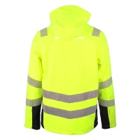 HI-VIZ JACKET, Winter-Sicherheitsjacke, Neongelb