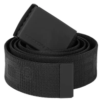 PATENT, stretchable belt, black