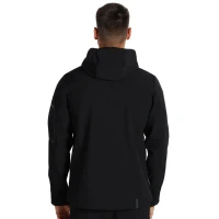 PANTHER JACKET, Softshell-Jacke mit Kapuze, Schwarz