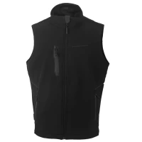 PANTHER VEST, SoftshellWeste, Schwarz