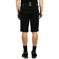 PANTHER BERMUDA, Arbeits-Shorts mit Elasthan, Neongelb