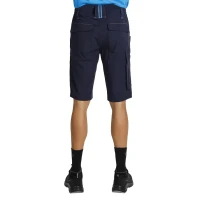 PANTHER BERMUDA, elastic work bermuda, blue