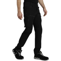 PANTHER PANTS S, Arbeitshosen mit Elasthan, Schwarz