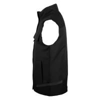 GRANIT VEST, workwear bodywarmer, dark gray