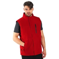 KOBALT VEST, Arbeitsweste, Rot
