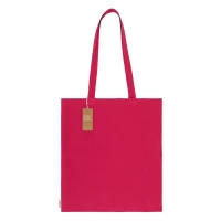 NATURELLA RECYCLE 120, recycled cotton bag, 120 g/m2, pink