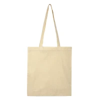 MALL, cotton shopping bag 130 g/m2, beige