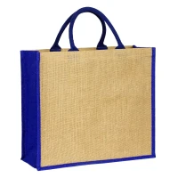 MAKARENA, Tasche aus Jute, Königsblau