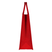 MAKARENA, Tasche aus Jute, Rot