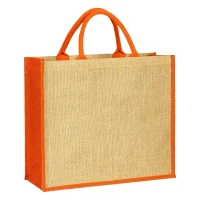 MAKARENA, Tasche aus Jute, Orange