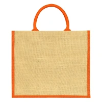 MAKARENA, Tasche aus Jute, Orange