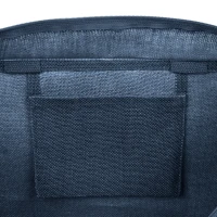 GOA, Tasche aus Jute mit Reißverschluss, Blau