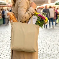 SPLENDID, canvas bag, 320 g/m2, beige