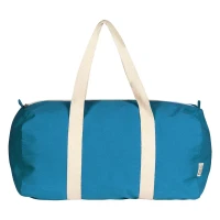 BOUNTY, Sporttasche aus recycelter Baumwolle, 320 g/m2, Türkisblau