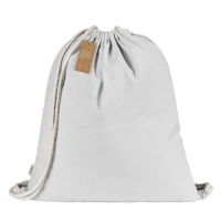 MELON RECYCLE 120, drawstring bag, 120 g/m2, white