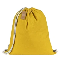 MELON RECYCLE 120, drawstring bag, 120 g/m2, yellow