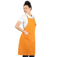 ECO CHEF, Schürze mit Vordertasche, 180 g/m2, Gelb