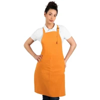 ECO CHEF, Schürze mit Vordertasche, 180 g/m2, Gelb