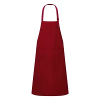 ECO CHEF, apron, 180 g/m2, burgundy