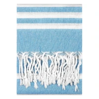 TASOS, cotton beach towel, 180 g/m2, turquoise
