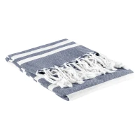 TASOS, cotton beach towel, 180 g/m2, blue