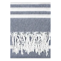 TASOS, cotton beach towel, 180 g/m2, blue
