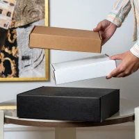 FORMAT, 3-layer self-assembling gift box, beige