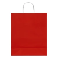 LEXA, paper bag, 110 g/m2, red