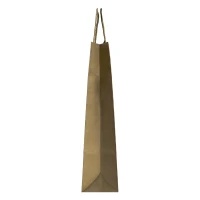 ARISTO, papirna kesa za flašu, 120 g/m2, zlatna