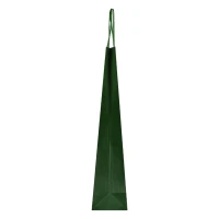 ARISTO, papirna kesa za flašu, 120 g/m2, zelena