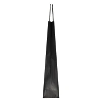 ARISTO, papirna kesa za flašu, 120 g/m2, crna