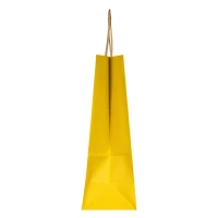 LOLA MIDI, papirna kesa, 120 g/m2, žuta