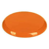 JOY, frisbee, orange