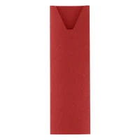 ETUI, paper pen sleeve, red