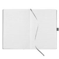 CODE WHITE, A5-Notizbuch, Grau