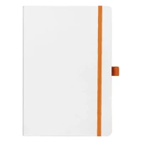 CODE WHITE, A5-Notizbuch, Orange