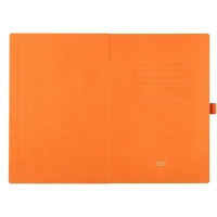 CODE WHITE, A5-Notizbuch, Orange