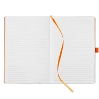 CODE WHITE, A5-Notizbuch, Orange