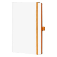 CODE WHITE, A5-Notizbuch, Orange