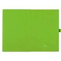 CODE WHITE, A5-Notizbuch, Lime-Grün