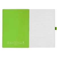 CODE WHITE, A5-Notizbuch, Lime-Grün