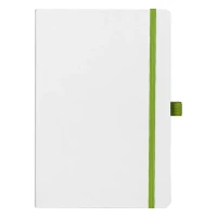 CODE WHITE, A5-Notizbuch, Lime-Grün