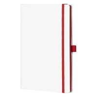 CODE WHITE, A5-Notizbuch, Rot