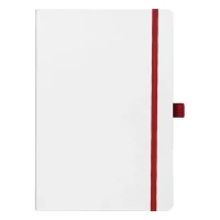 CODE WHITE, A5-Notizbuch, Rot