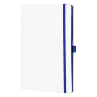 CODE WHITE, A5-Notizbuch, Königsblau