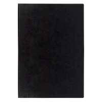 ALAMO, A5-Notizbuch, Schwarz